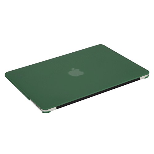 MOSISO Ultra Slim Plastik Hartschale Schutzhülle Snap Case für MacBook Air 13 Zoll (A1466 / A1369), Pfau Grün - 5