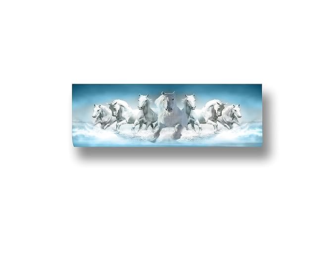 Ameedarshan Polyester Printed Air Conditioning Dust Cover Folding Designer Ac Cover For Indoor Split Ac 1.5 Ton (97X 31X 21 Cm ) (7 Horse)