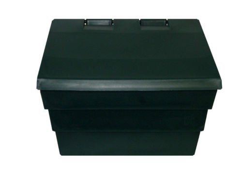 Preisvergleich Produktbild Mini-Streumittelkiste, Fassungsvermögen 57 l, Schwarz