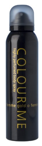 Milton-Lloyd Colour Me Highly Perfumed Body Spray, Femme Gold 150 ml
