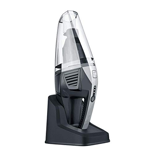 NOVETE Handheld Cordless Cleaner, 7 K PA/W Potente Ventosa palmare aspirapolvere con Filtro HEPA, Batteria Portatile Vacs Leggero, Wet Dry Use for Home Pet Hair Pulizia Auto Grey-n