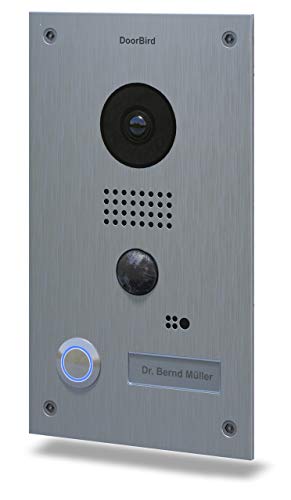 Bird Home Automation Group Terminal de videoportero con interfono DoorBird D202 15 V, Plata