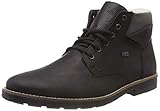 Innenmaterial: Wolle Rieker Herren 35334 Kurzschaft Stiefel, Schwarz (Schwarz/Schwarz/Vulcano 01), 41 EU
