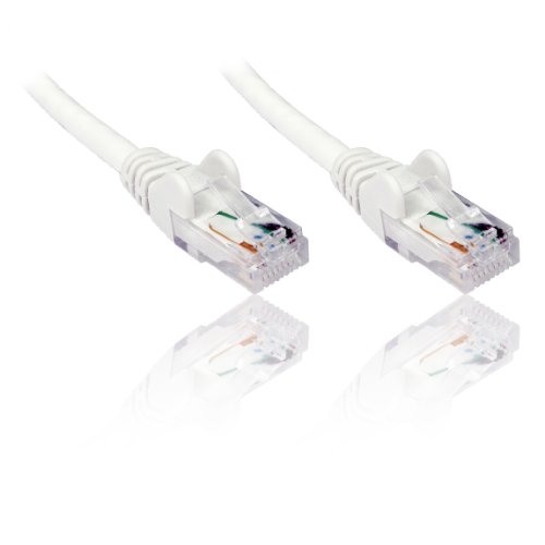 Cat6 40 m Gigabit Ethernet Kabel – Weiß