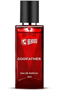 Beardo Godfather Perfume for Men, 50 ml | EAU DE PARFUM | Premium, Strong & Long Lasting Fragrance | Aromatic Woody Spicy