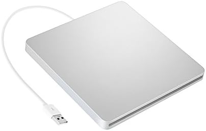 Xintop External DVD CD Drive, DVD CD Writer Burner DVD-RW CD Player Ultra Slim for Apple Macbook, Macbook Pro, Macbook Air, all Laptop PC with USB Port, Compatible System with Windows 7 / Windows 8.1 / Windows 10 /Windows 98 / 2000 / ME /XP / Vista
