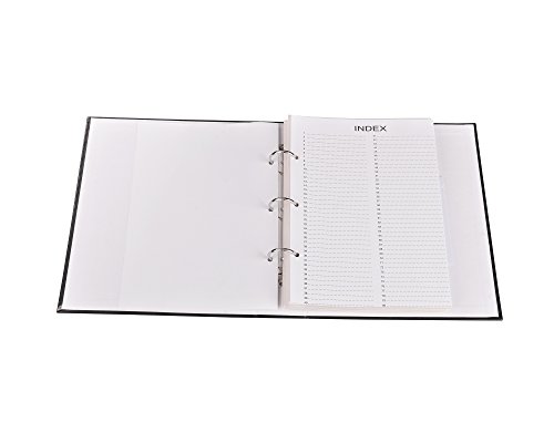Arpan Deluxe Large Self Adhesive Ring Binder Photo Album 40 Sheets/80 Sides – Black by ARPAN - 4