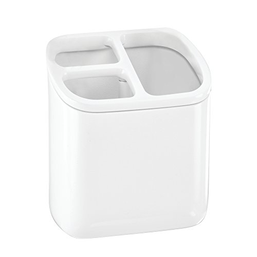 InterDesign 13310EU Affixx Zahnbürstenhalter, weiß