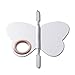 Your Choice Fashion Stainless Steel Butterfly Shape Makeup Palette Spatula Very Handy Makeup Nail-art Manicure Artist Tool for Blending Pigment Cosmetic Foundation Shades