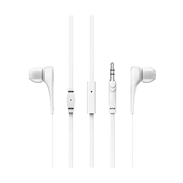 Energy Earphones Style 1 White (intrauditivo, Cable Plano) - Image 4