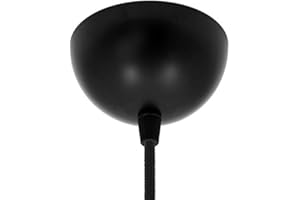 LAMORELL LIGHTDESIGN Rosetón bola de metal diámetro 100 mm. Negro