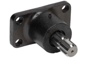 FERRONI Adattatore Pompa Trattore Attacco PTO per motocoltivatore per PASQUALI Attacco A Farfalla