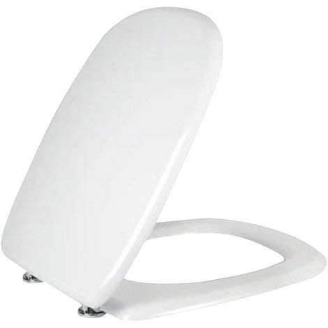 Sì sedileria higiénico Dolomite Fleo Asiento Inodoro Dedicato, blanco