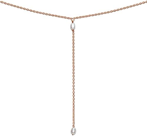 To Get N246YP15R Women's Necklace You Are One In A Million Sterling Silver Rose Heart White Synthetic Pearl 19 "