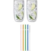 Zwilling Sorrento Double Glazed 2-Piece Cold Beverage Cup and Glass Pipette