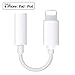 Price comparison product image Headphone Dongle Jack Adapter for iPhone X Adaptor Connector 3.5mm AUX Audio Earphone Adaptor for iPhone X/XS/XR/8/8 Plus Headphone Cable Splitter Audio Jack Cable Support Music Support for iOS 12