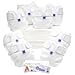 Bambino Mio Miosoft Two-Piece Reusable Nappy - Birth to Potty Pack, white