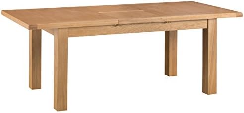 Chichester Oak Butterfly Extending Dining Table in Light Oak Finish Seating for 8 People | 180cm/240cm