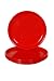 Day2Day Forever Red Microwave Safe Dinner Plates Set Pack of 6 (27x27x2 cm) RS.479.00