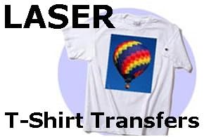 LaserTrans laser T-Shirt Transfer paper fabrics Wood Leather 25 sheets