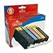 Produktbild Kompatibel Emstar Tintenpatrone gelb cyan magenta 2x schwarz (10CAIP3600MULTI, C92)