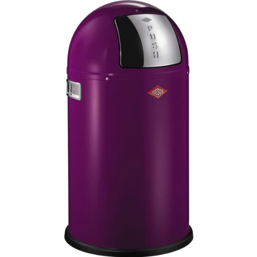 Preisvergleich Produktbild Wesco 175 531-36 Pushboy jr. Abfallsammler, brombeer