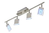 Briloner Leuchten 2530-042 LED Deckenstrahler, Farbsteuerung/Farbwechsel mit Fernbedienung, dimmbar, schwenkbar - 4