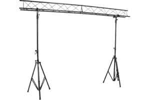 IBIZA LIGHT & SOUND IBIZA SLB04 SHOW STAND LICHT STATIV TRAVERSE LICHTBRÜCKE DJ STÄNDER MOBILES TRUSS SYSTEM KOMPLETTSET PARTY DISCO CLUB MUSIK EVENT BÜHNE EFFEKT LED LICHTTTECHNIK