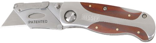 Bessey 7002389 Erdi Klapp-Messer mit Holzgriff