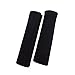 Produktbild Samine 2 x 27 x 7 x 3 cm Auto-Sicherheitsgurtpolster bequemer Gurtbezug passend für Autositzgurt, Rucksack, Schultertasche (schwarz)