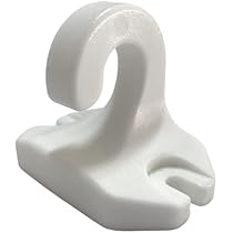 Ganci A T Per Tende - Confezione Da 100 Pezzi Bianchi, Compatibili Con Binari Standard - Foto 10