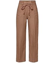 Damen Style Maine S Verkürzte Leinenhose Hose