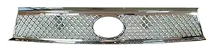 CAR SAAZ Bentley Front Chrome Grill Compatible with Altroz (2020-Present)