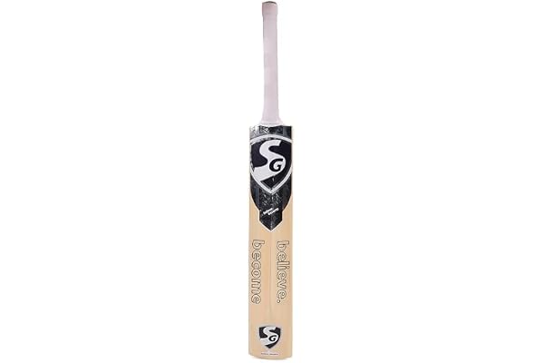 SG Scorer Classic Cricket Bat for Mens and Boys (Size-4) Material: Kashmir Willow Lightweight Free Cover Ready to Play for Intermediate Player Ideal for Leather Ball