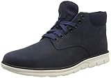Timberland Bradstreet Chukka Leather, Bottines Homme, Bleu (Dark Blue Nubuck), 43 EU
