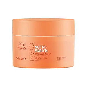 Wella Professionals Invigo Nutri Enrich Deep Nourishing Mask (For Dry and Damaged Hair), 150 ml