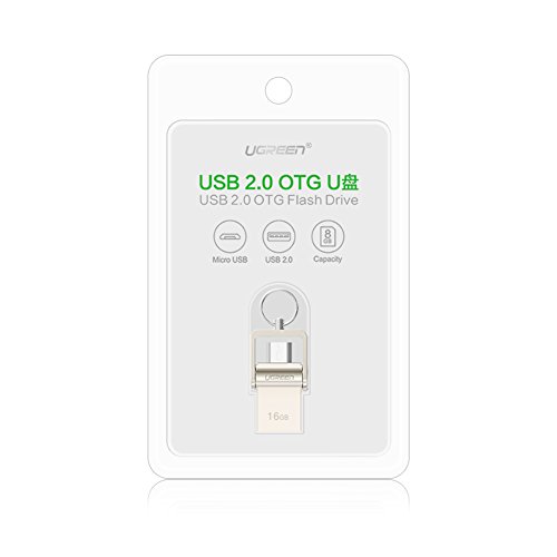 USB Sticks UGREEN 2 in 1 OTG Flash Laufwerk On The Go und USB 2.0 Speicherstick 16GB USB Memory Stick für Smartphone, Tablet, PC und mehr - 6