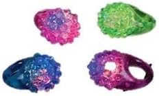 12 pieces ring Flashing Led Bumpy Ring shining (japan import)