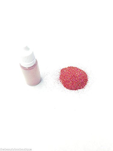 10ML Holographic Glitter Puffer Bottle ( GH 21 - HOLOGRAPHIC DARK PINK ) Eye Shadow Lips Tattoo Face Painting