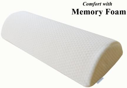 InteVisionFour Position Support Pillow (20.5 x 8 x 4.5) with 400 Thread Count, 100% Egyptian Cotton Cover by InteVision