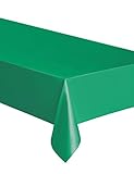 mantel verde limon Mantel de plástico reutilizable. Forma: rectangular.