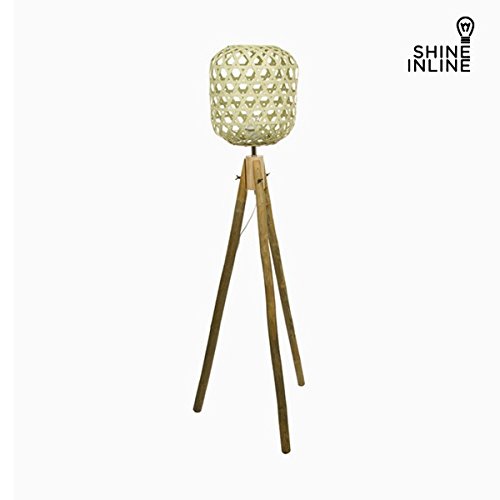 Preisvergleich Produktbild Stehlampe Bambus Stahl by Shine Inline