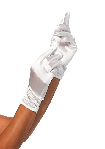 Preisvergleich Produktbild Leg Avenue 2B - Satin Handschuhe, weiß