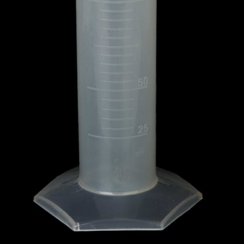 TOOGOO(R) 250ml 2.5ml Graduierung Transparente Kunststoff-Messzylinder - 2