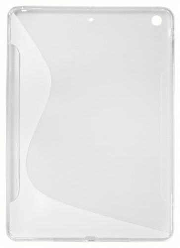 mumbi S-TPU Schutzhülle iPad Air Hülle transparent weiss (passt NICHT mit Smart-Cover) - 8