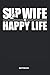 Produktbild SUP Wife Happy Life Notebook: Dotted Lined SUP Themed Notebook (6x9 inches) ideal as a Stand Up Paddeling Journal. Perfect as a Water Sports ... Great gift for Kids, Men and Women
