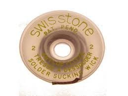 Preisvergleich Produktbild Entlötlitze Swisstone 2 1,5mm breit, 1,5m lang