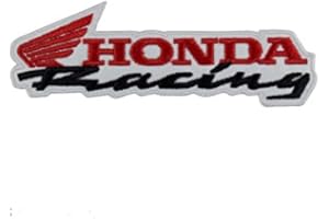 MAREL Parche para moto Honda Racing Moto termoadhesivo bordado réplica 12 x 4 cm réplica 1260 cm