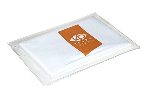 Preisvergleich Produktbild Rodenstock 18x18cm Microfasertuch weiß - Brillenputztuch - Sonderedition 140 YEARS Rodenstock