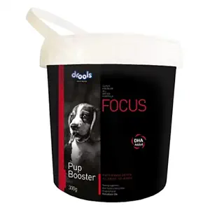 Drools Focus Pup Booster - Puppy Weaning Diet for All Breeds, 300g